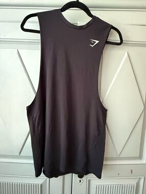 Gymshark Critical 2.0 Black Muscle Tank Top